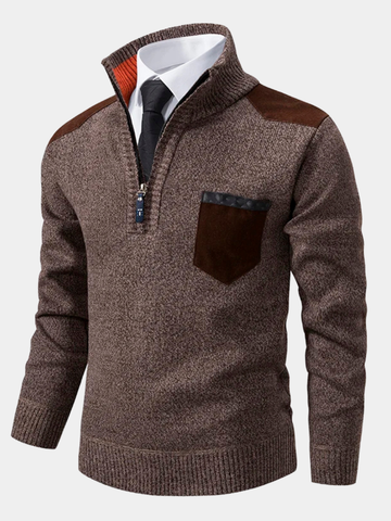 Richmond™ | Men’s Classic Half-Zip Knit