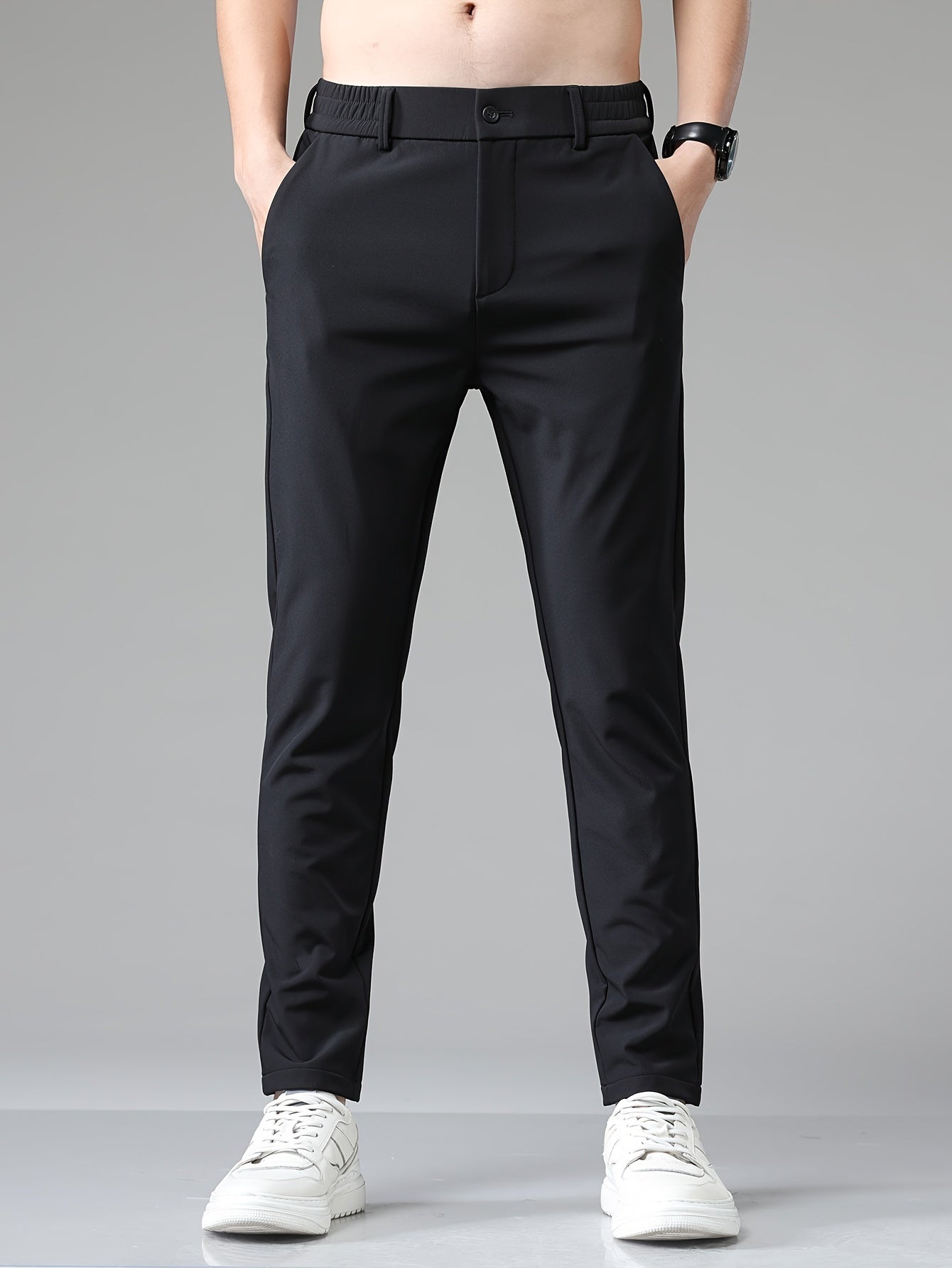 Tailored Slim Fit Business Trousers