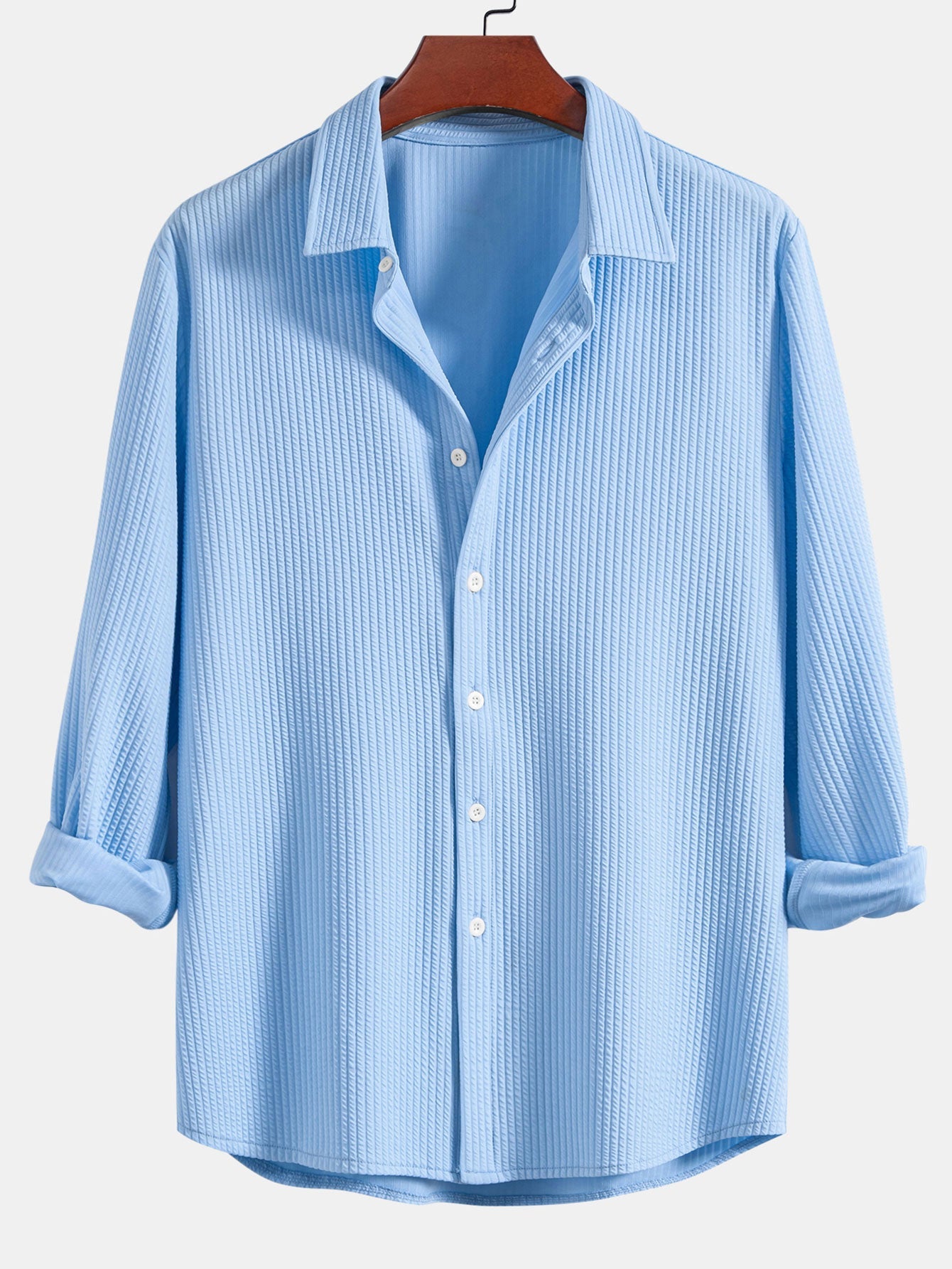 Texture Shirt & Trousers Set