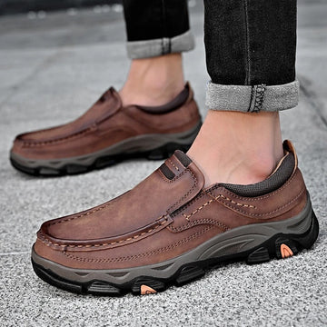 Stoneford™ Slip-On Leather Shoes