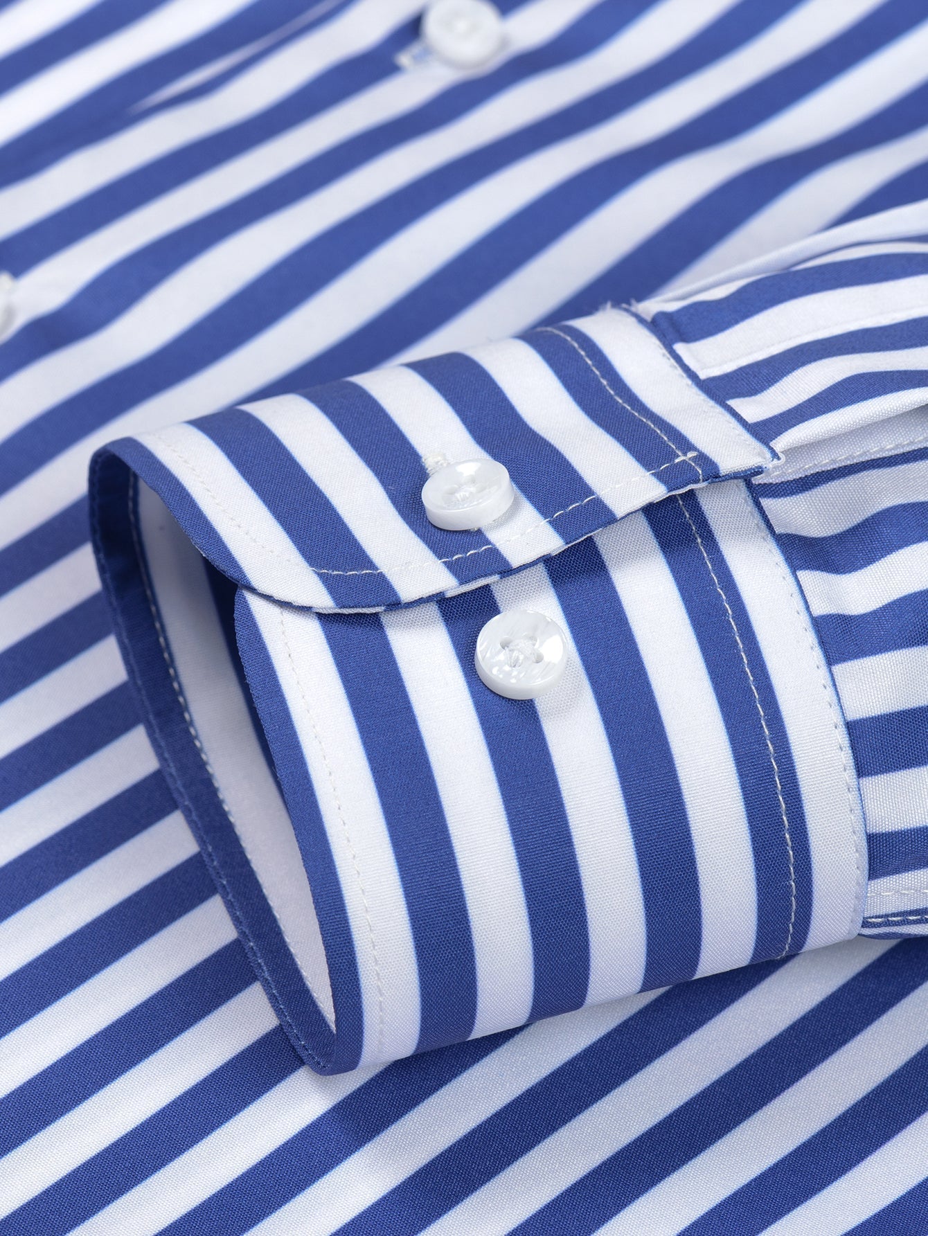 Long-Sleeve Striped Button-Front Shirt & Slim-Fit Tapered Trousers