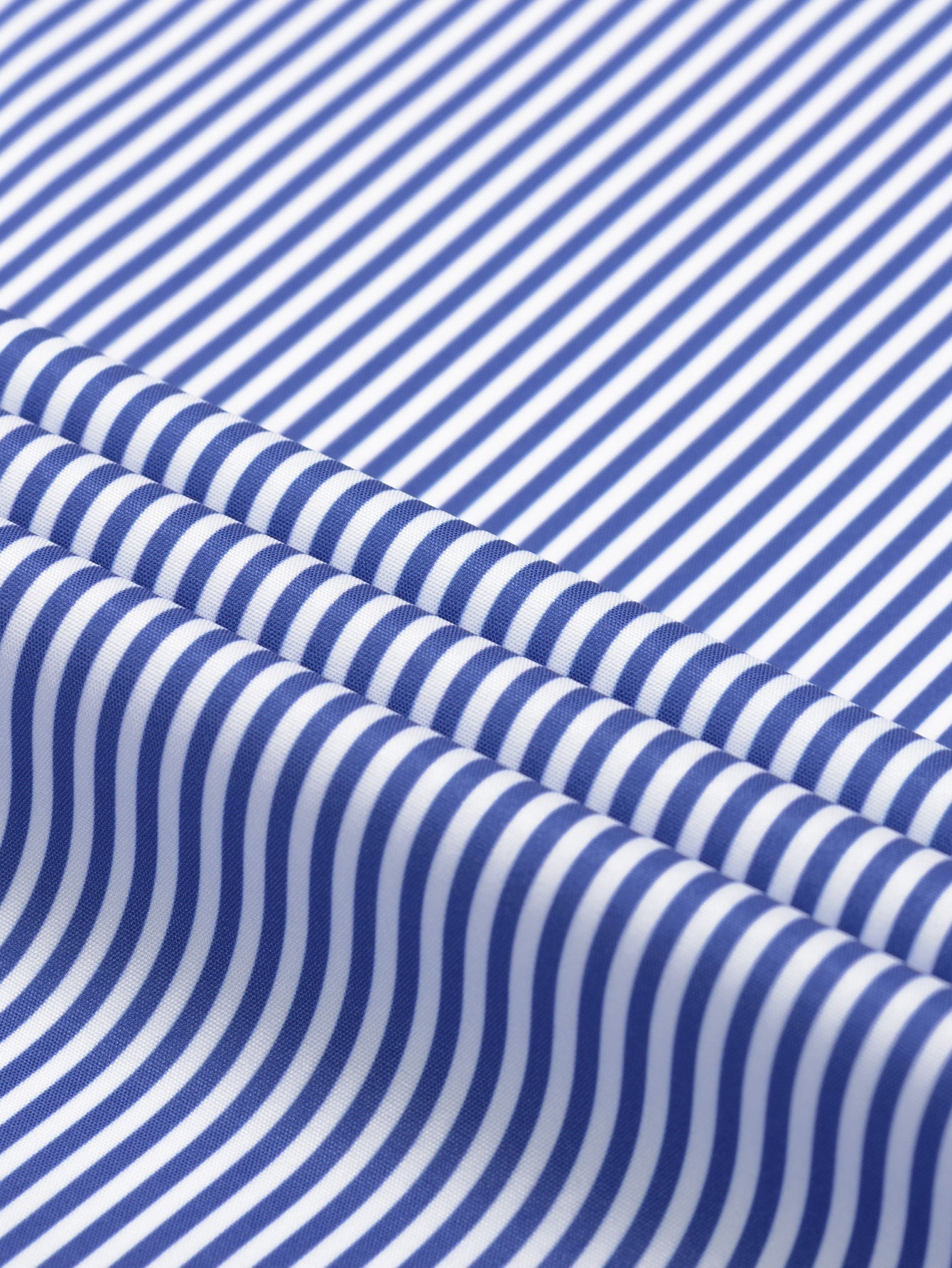 Long-Sleeve Striped Button-Down Shirt & Straight-Leg Elastic-Waist Trousers