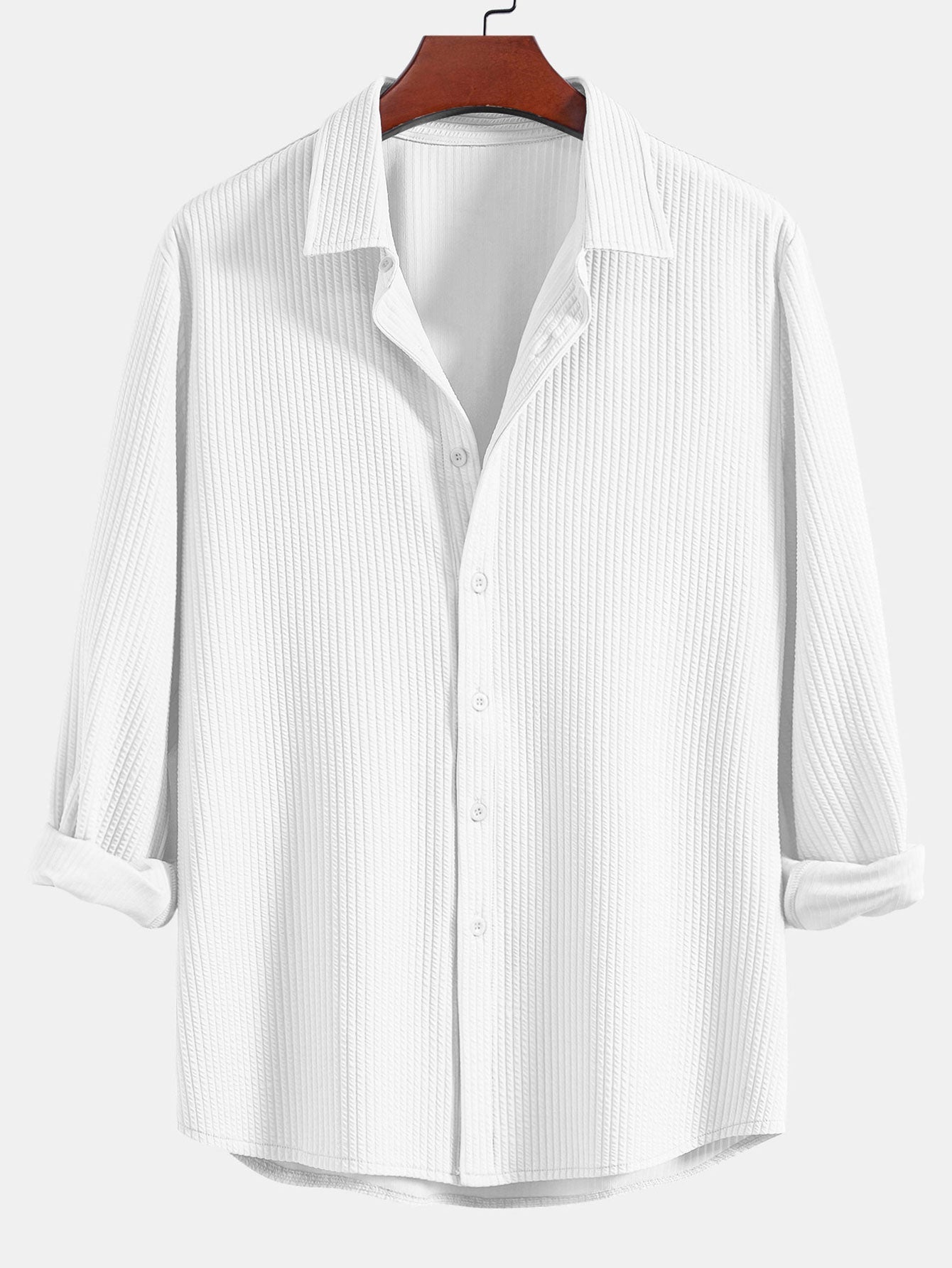 Texture Shirt & Trousers Set