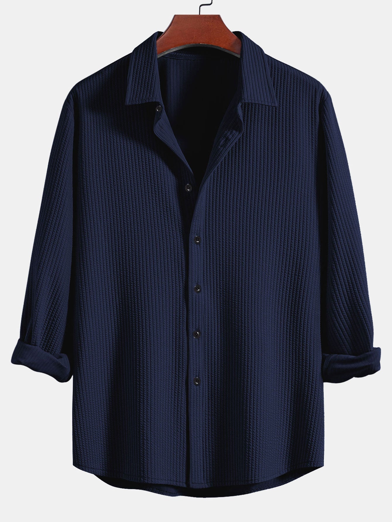 Texture Shirt & Trousers Set