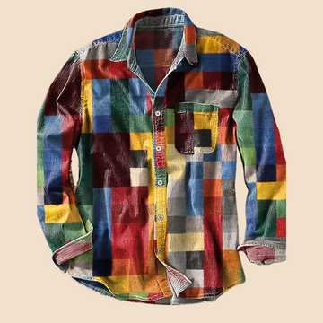 Brighton™| Retro Colour Block Shirt