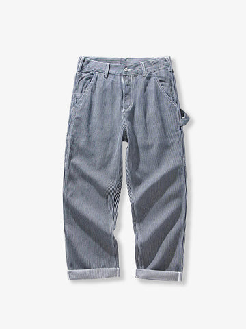 Wabash Stripe Work Denim Pants