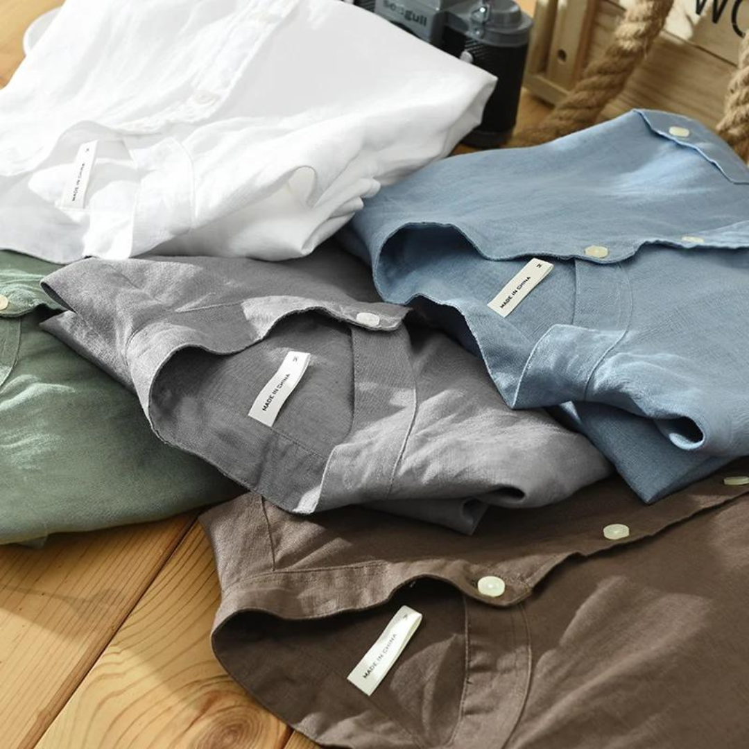 Brighton | Classic Pure Linen Essential Shirt