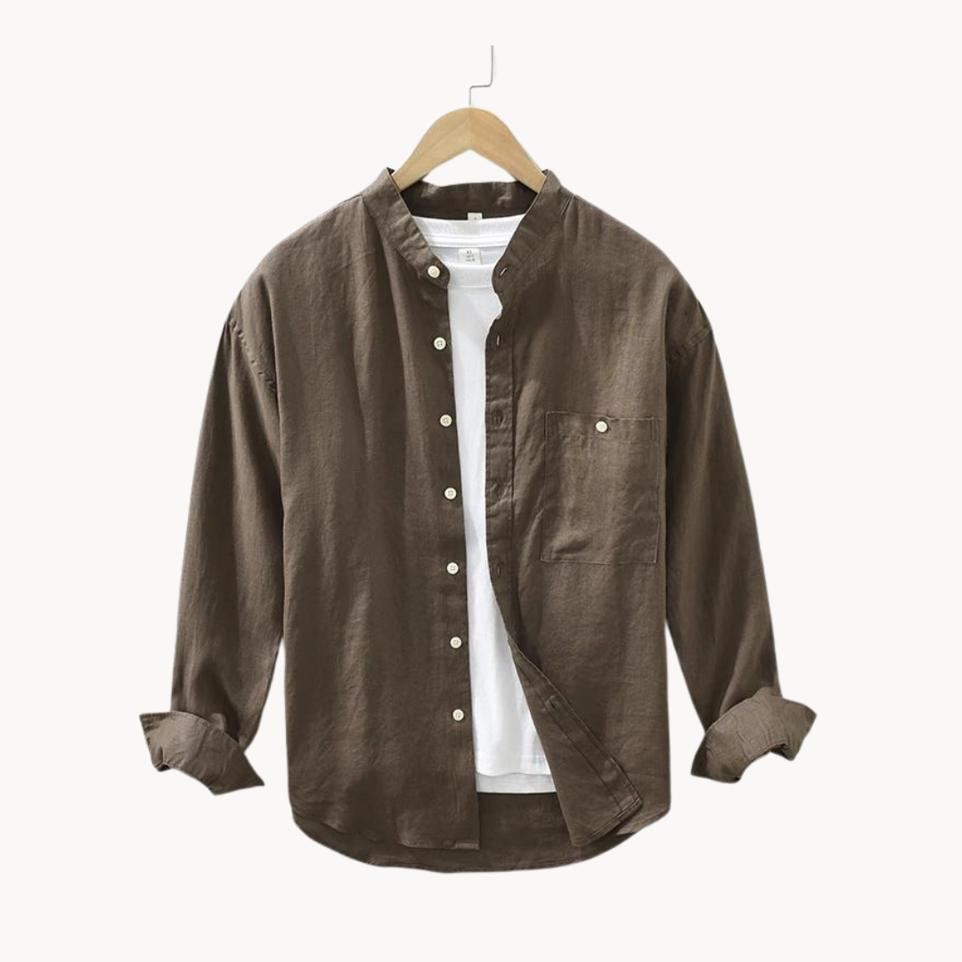 Brighton | Classic Pure Linen Essential Shirt