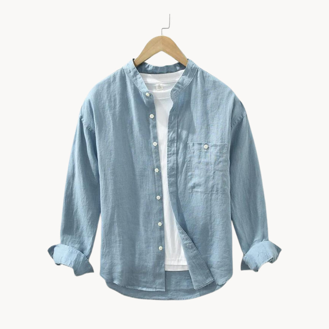 Brighton | Classic Pure Linen Essential Shirt