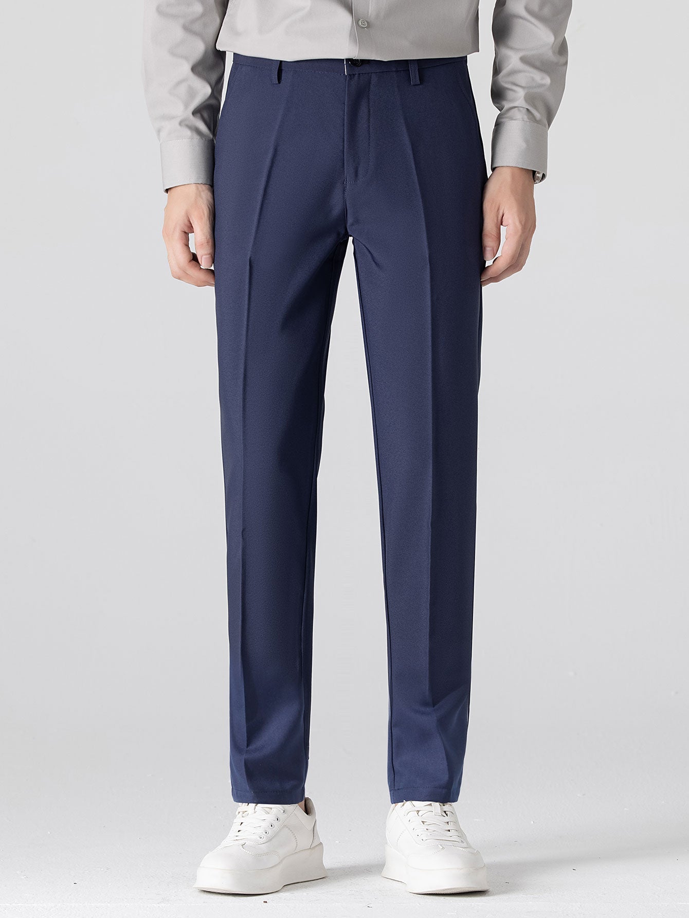 Winchester Striped Shirt & Slim-Fit Trousers Set