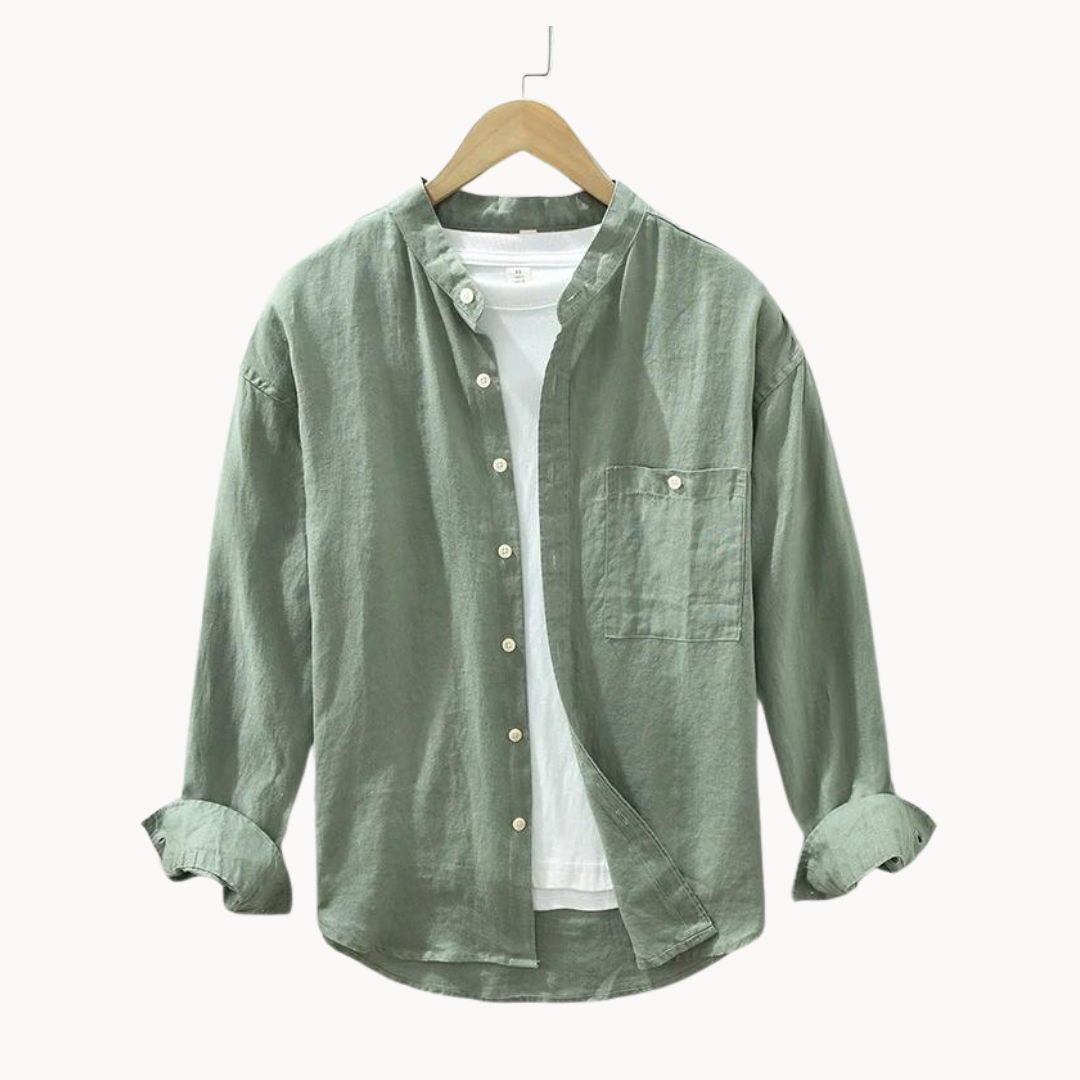 Brighton | Classic Pure Linen Essential Shirt