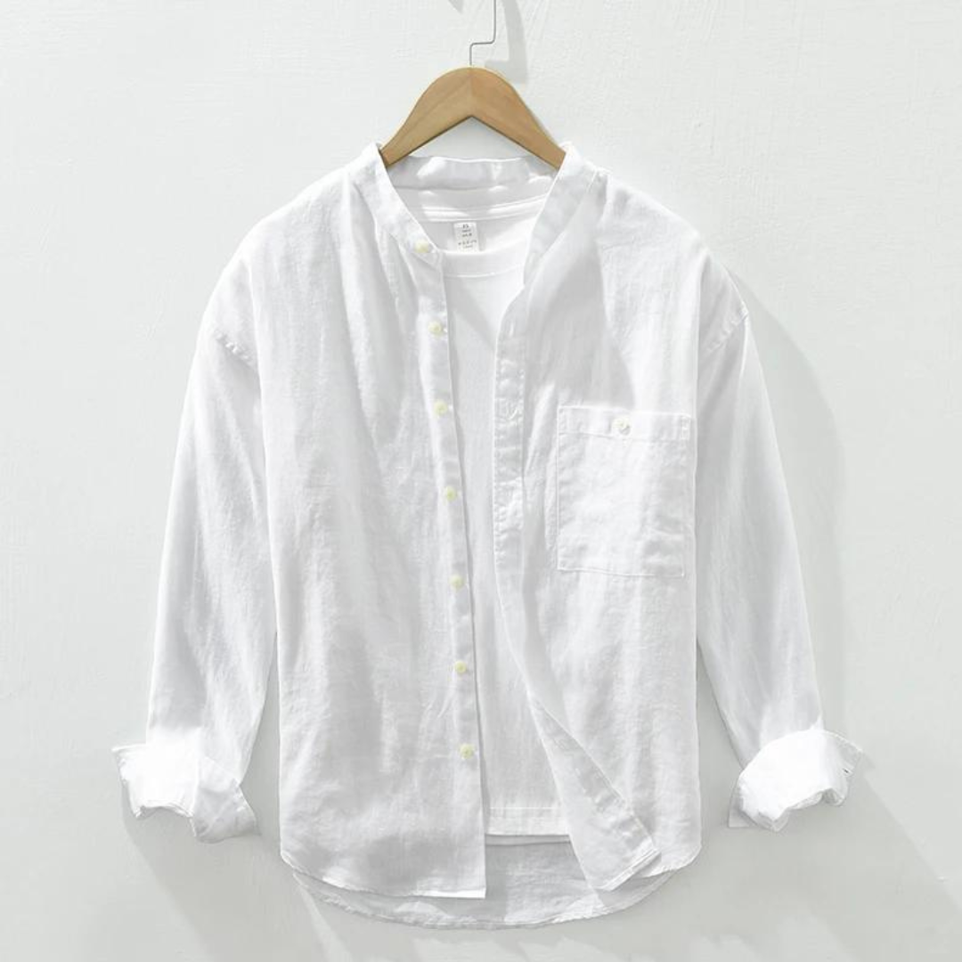 Brighton | Classic Pure Linen Essential Shirt