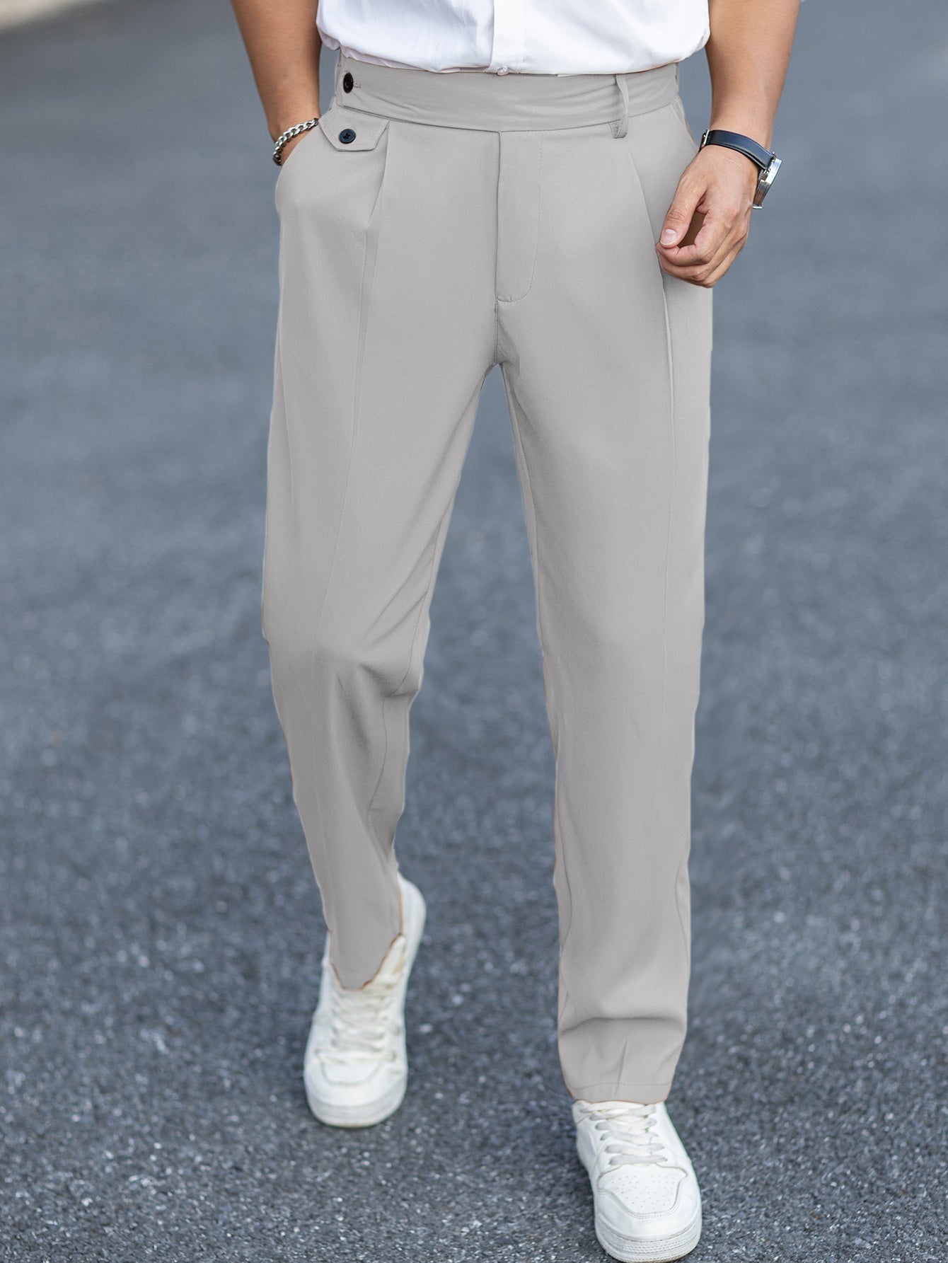 Retro Relaxed Fit Trousers