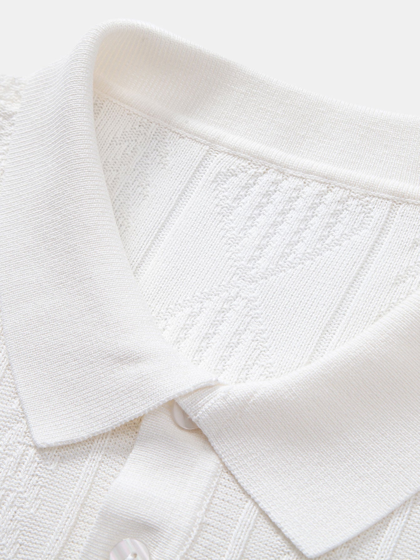 Geometric Jacquard Polo and Slim-Fit Tapered Trousers