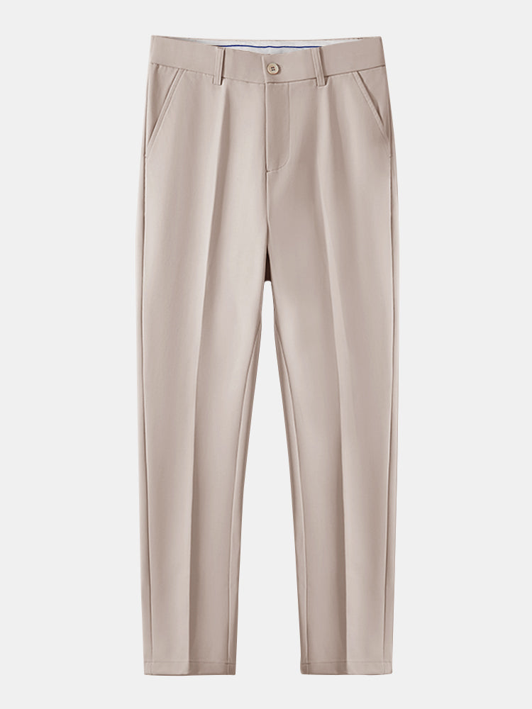 Geometric Jacquard Polo and Slim-Fit Tapered Trousers