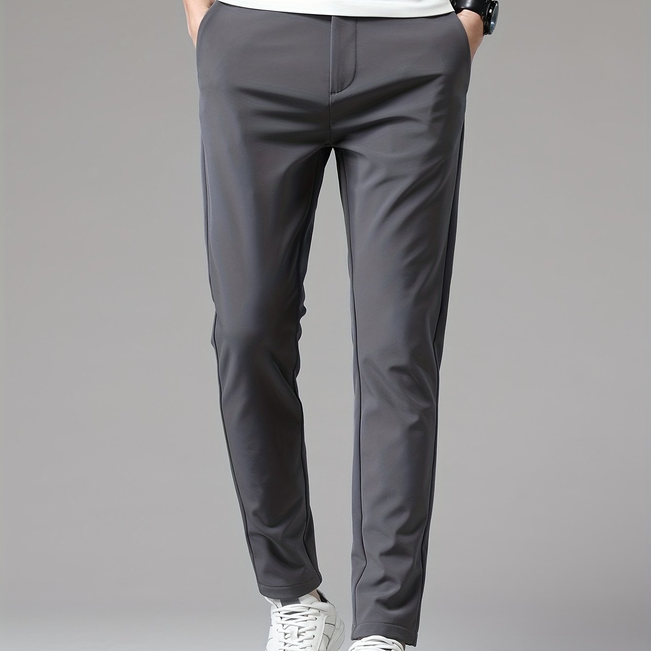 Tailored Slim Fit Business Trousers