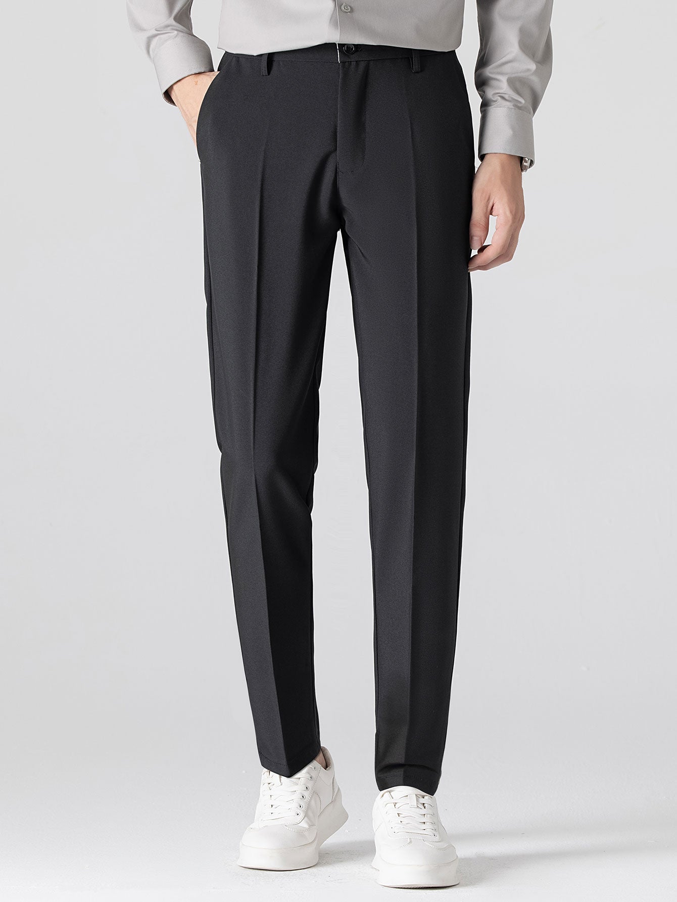 Winchester Striped Shirt & Slim-Fit Trousers Set