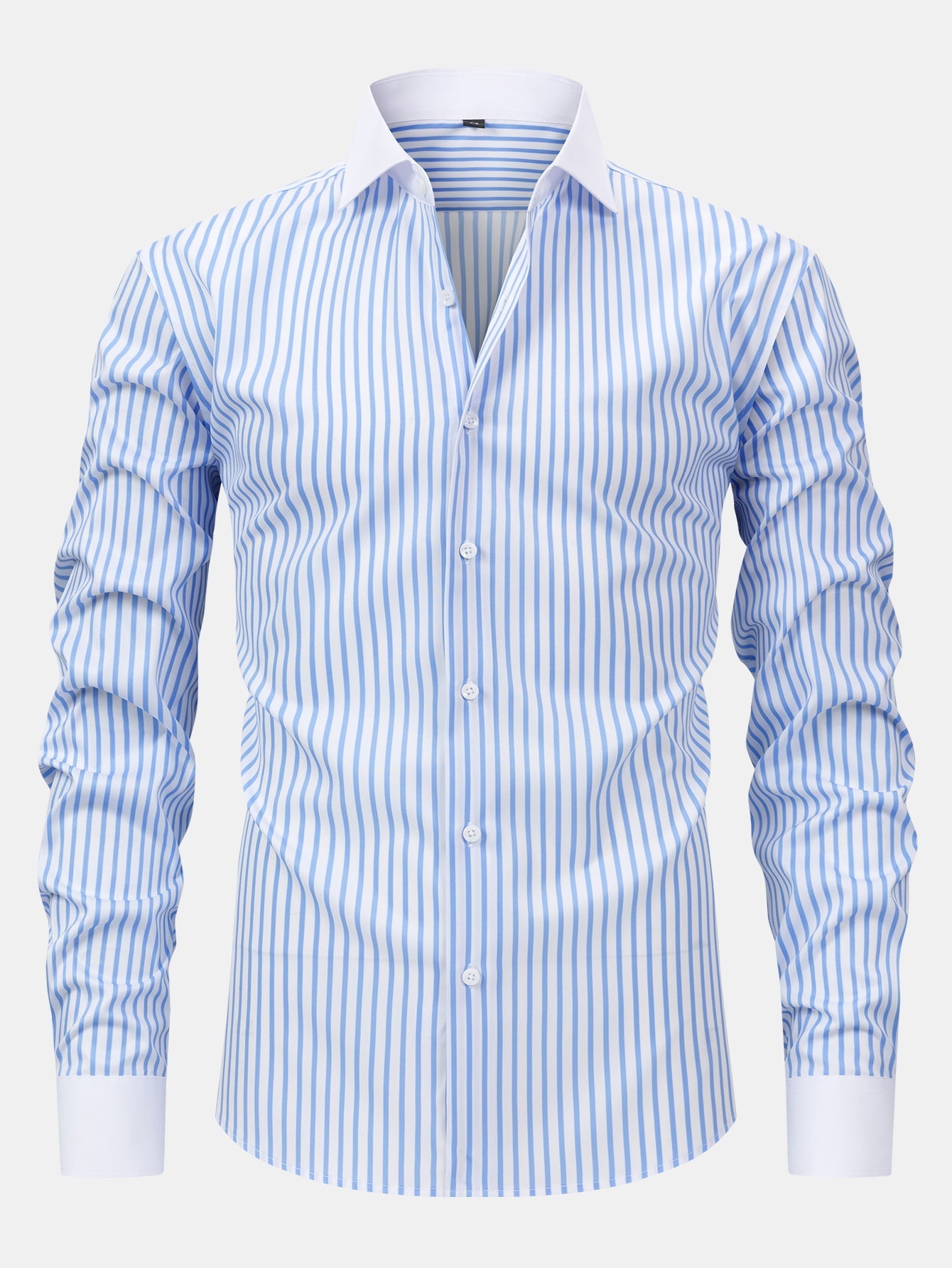 Winchester Striped Shirt & Slim-Fit Trousers Set