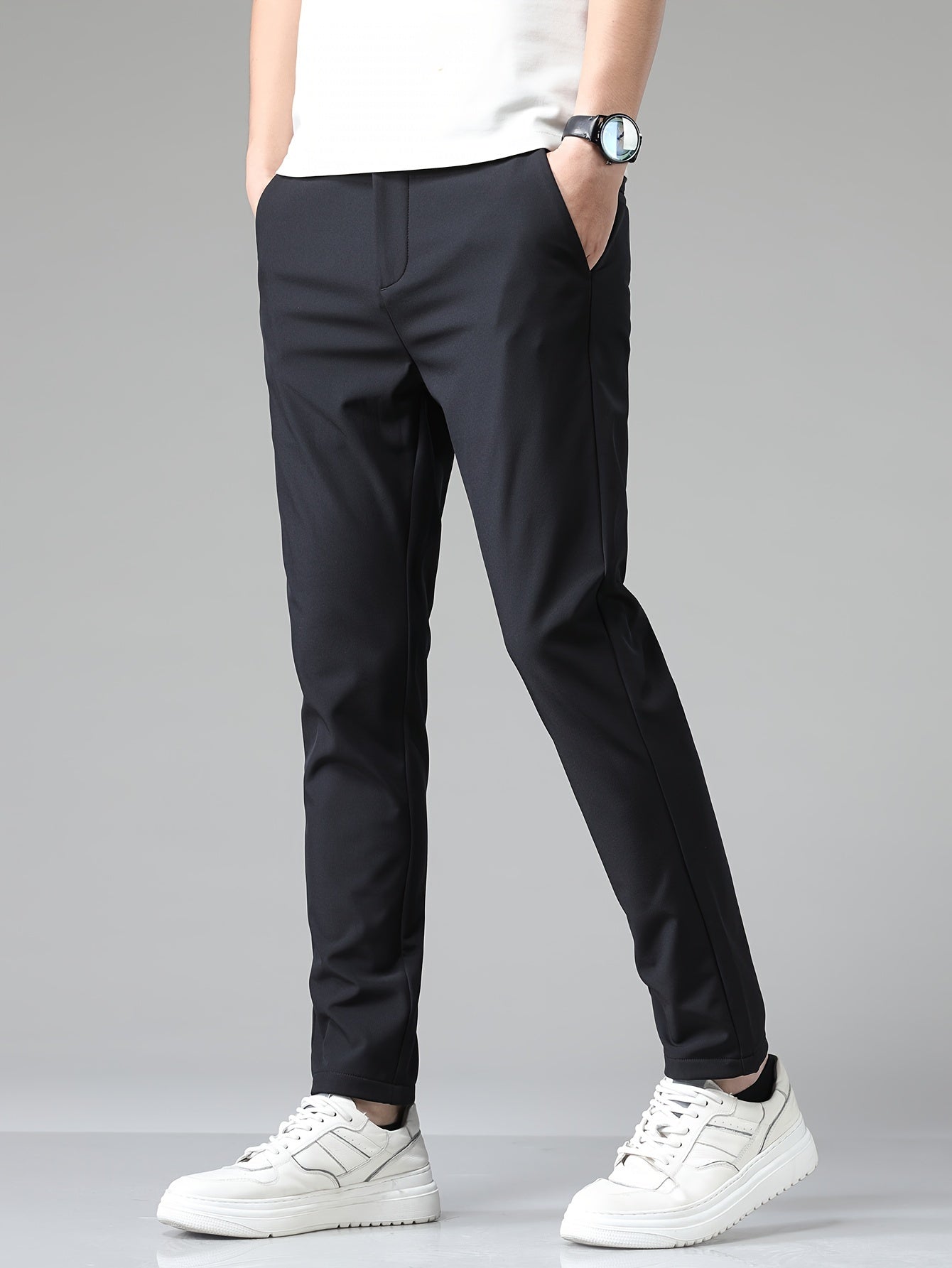 Tailored Slim Fit Business Trousers