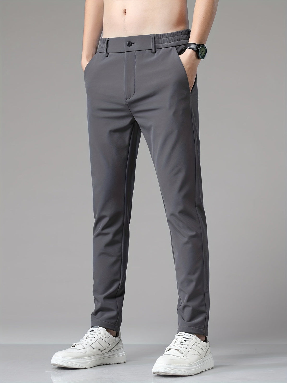 Tailored Slim Fit Business Trousers