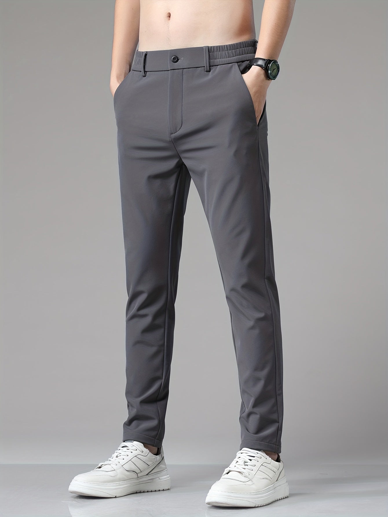 Tailored Slim Fit Business Trousers