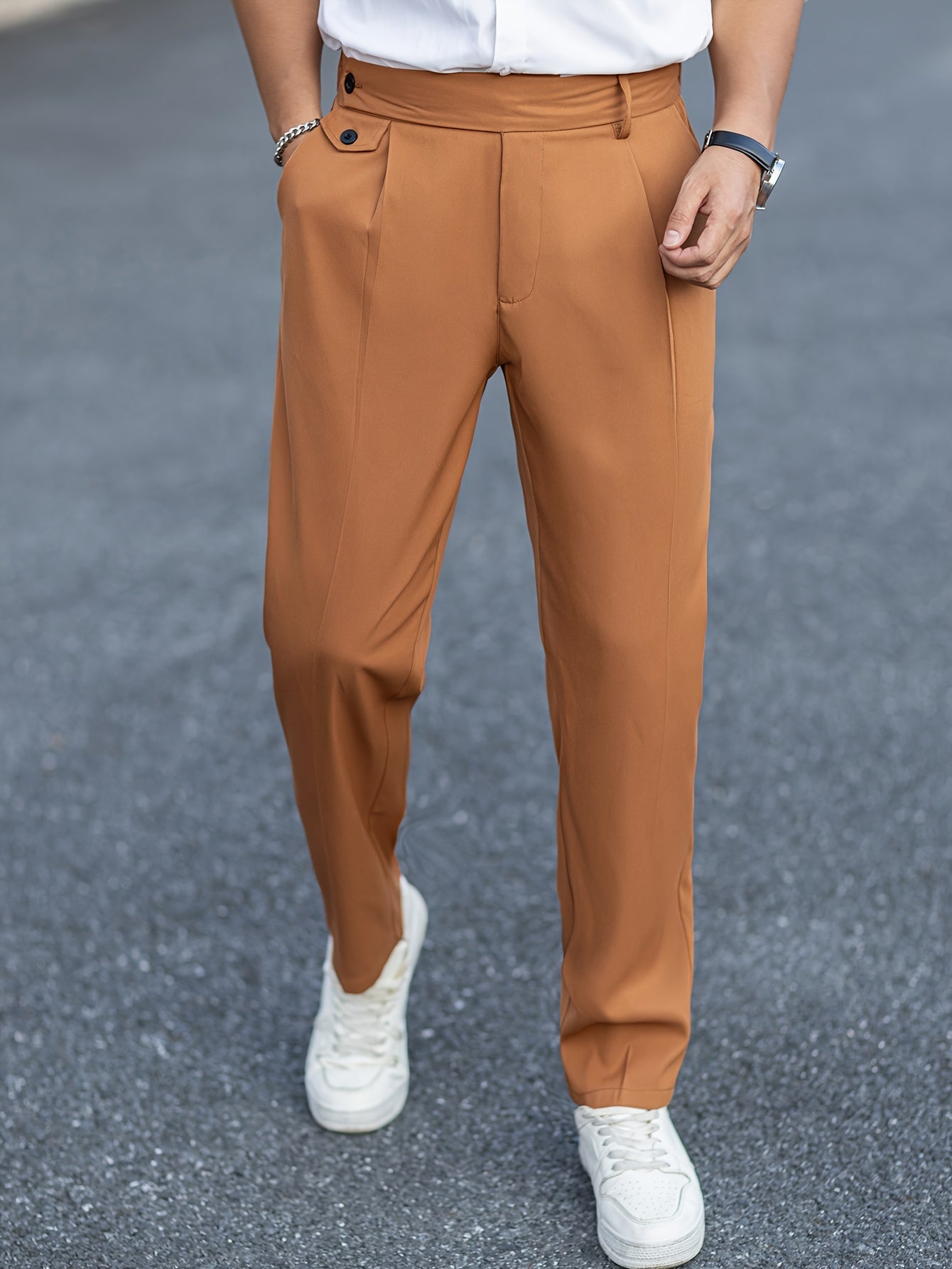 Retro Relaxed Fit Trousers