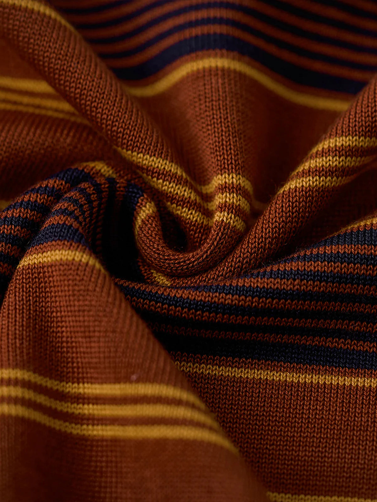 Multi-Border Knit Heavyweight Tee