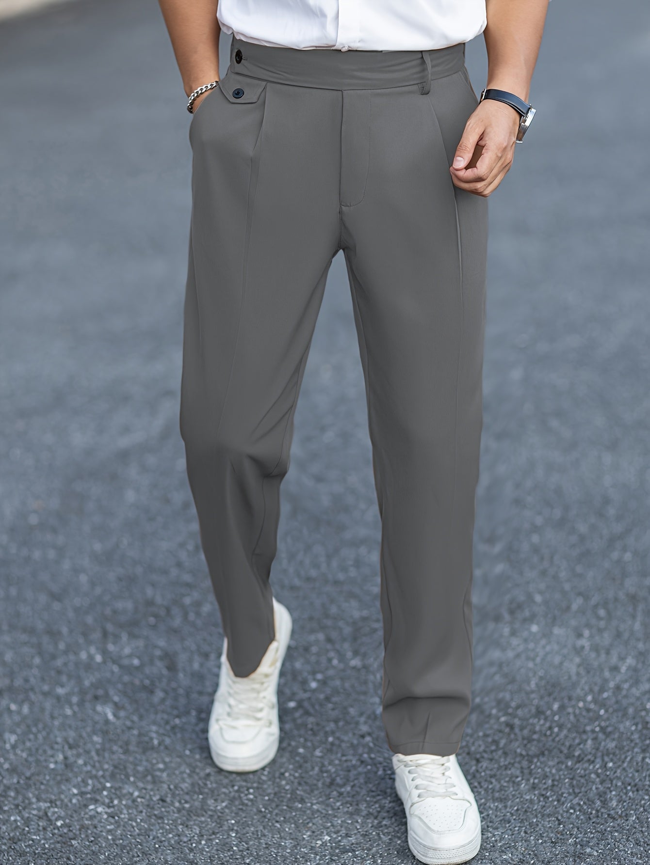Retro Relaxed Fit Trousers