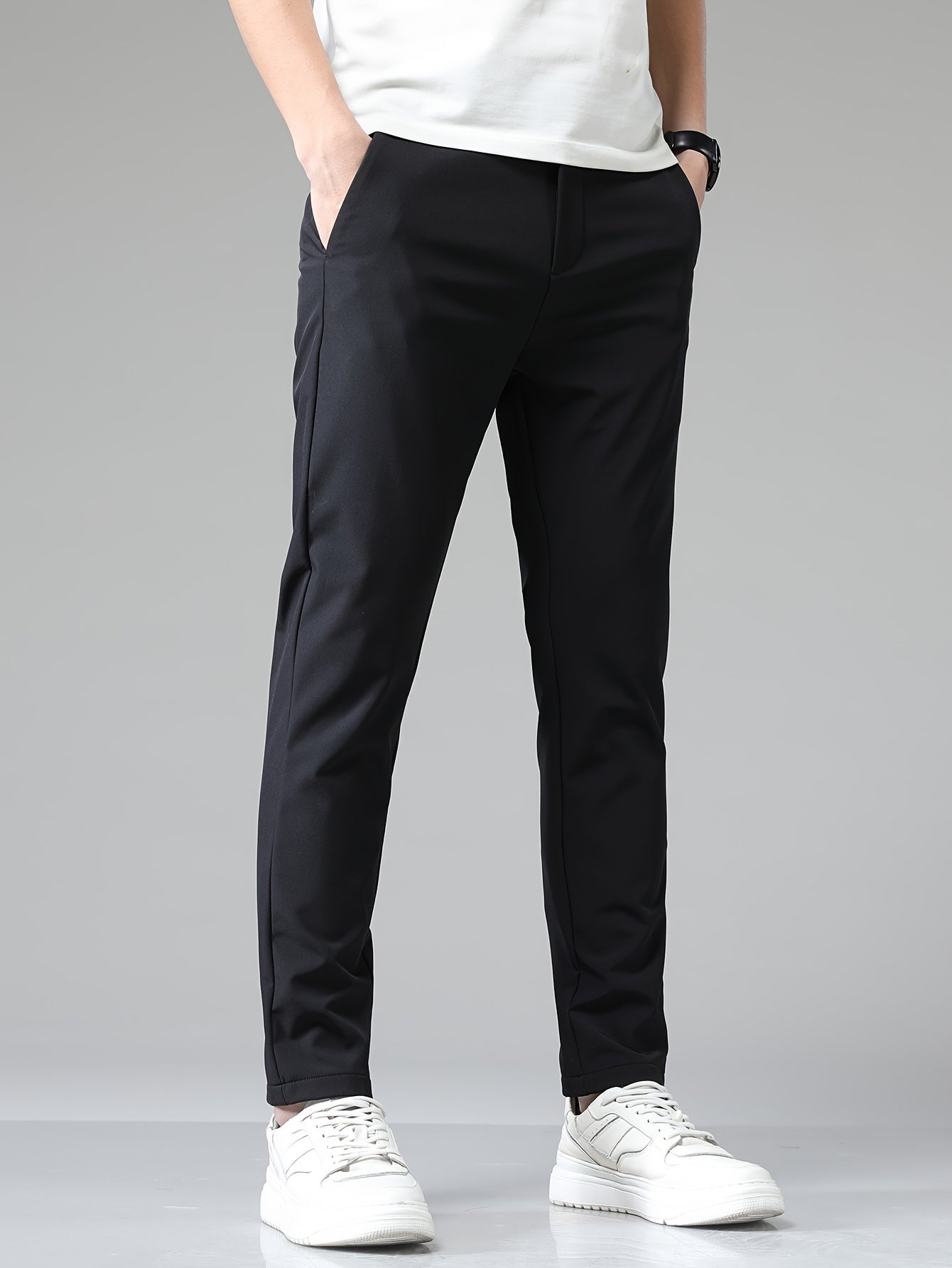 Tailored Slim Fit Business Trousers
