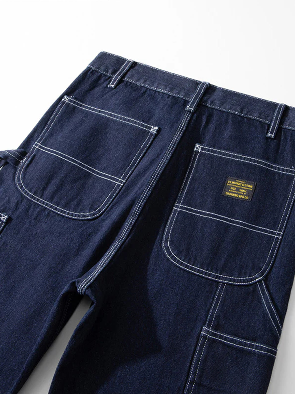 Wabash Stripe Work Denim Pants