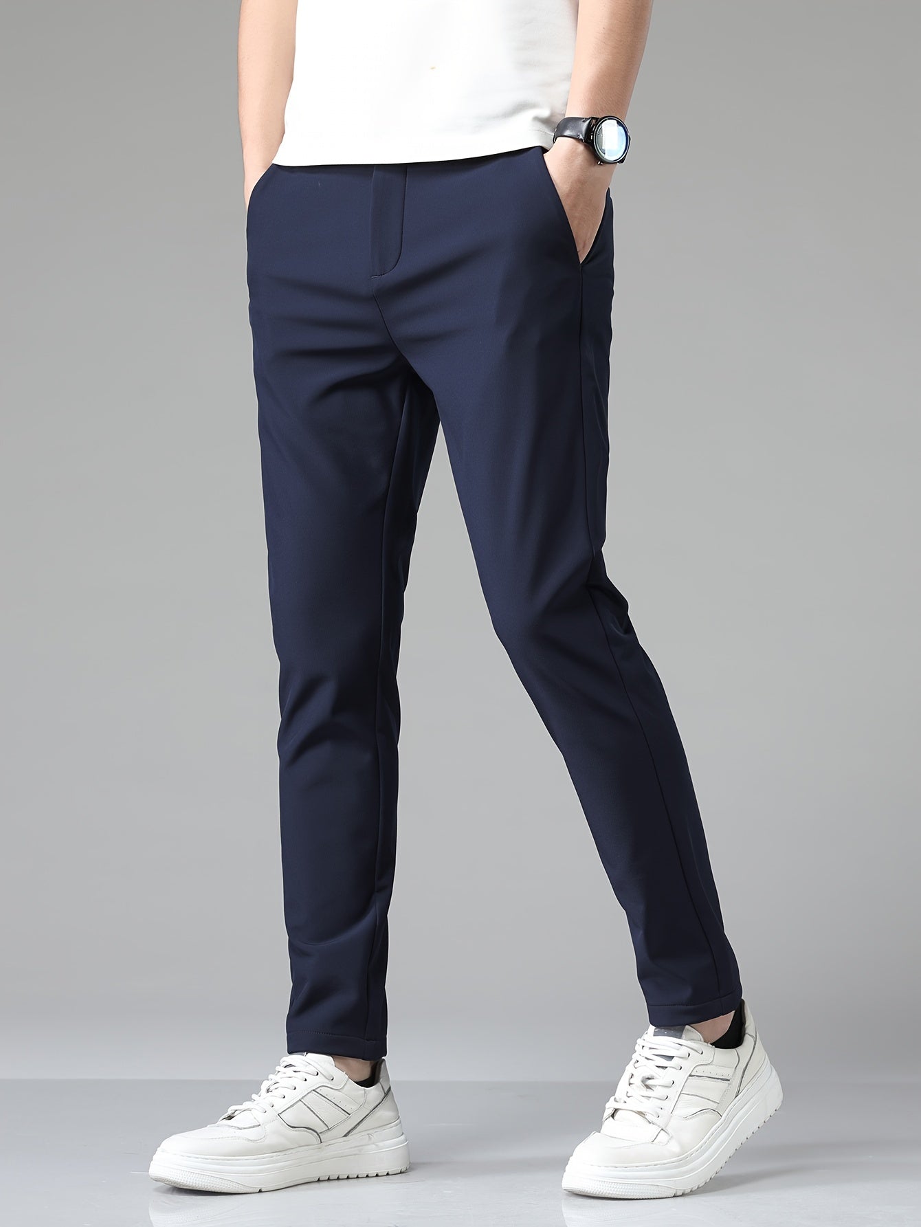 Tailored Slim Fit Business Trousers