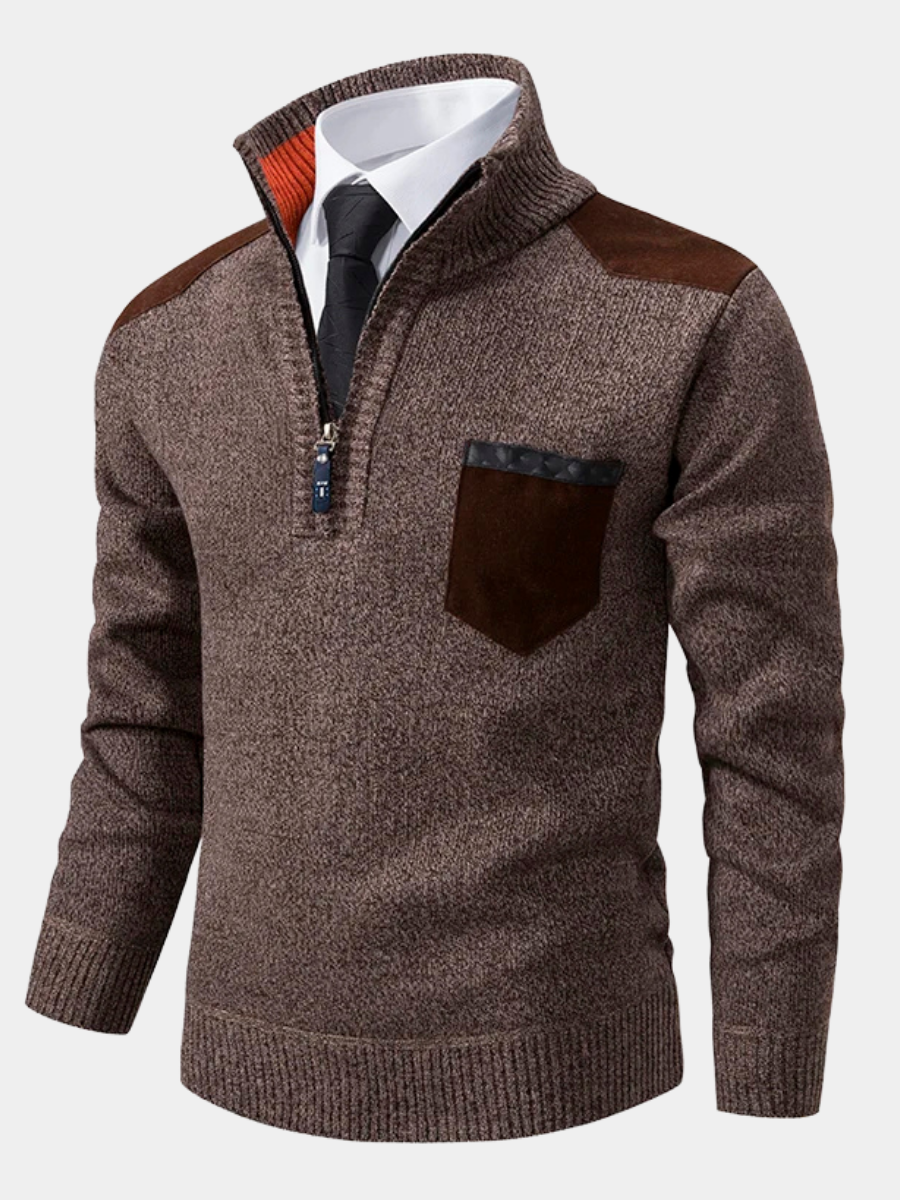 Richmond™ | Men’s Classic Half-Zip Knit
