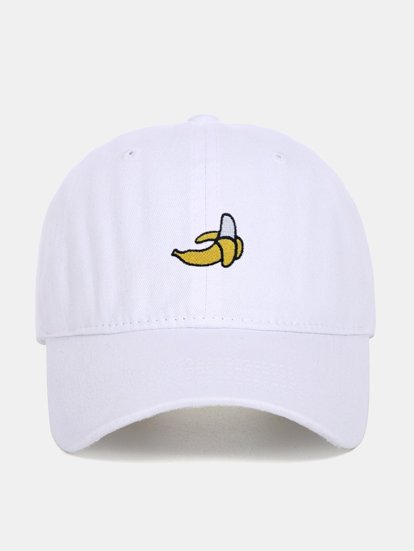 Banana-Embroidered Baseball Cap