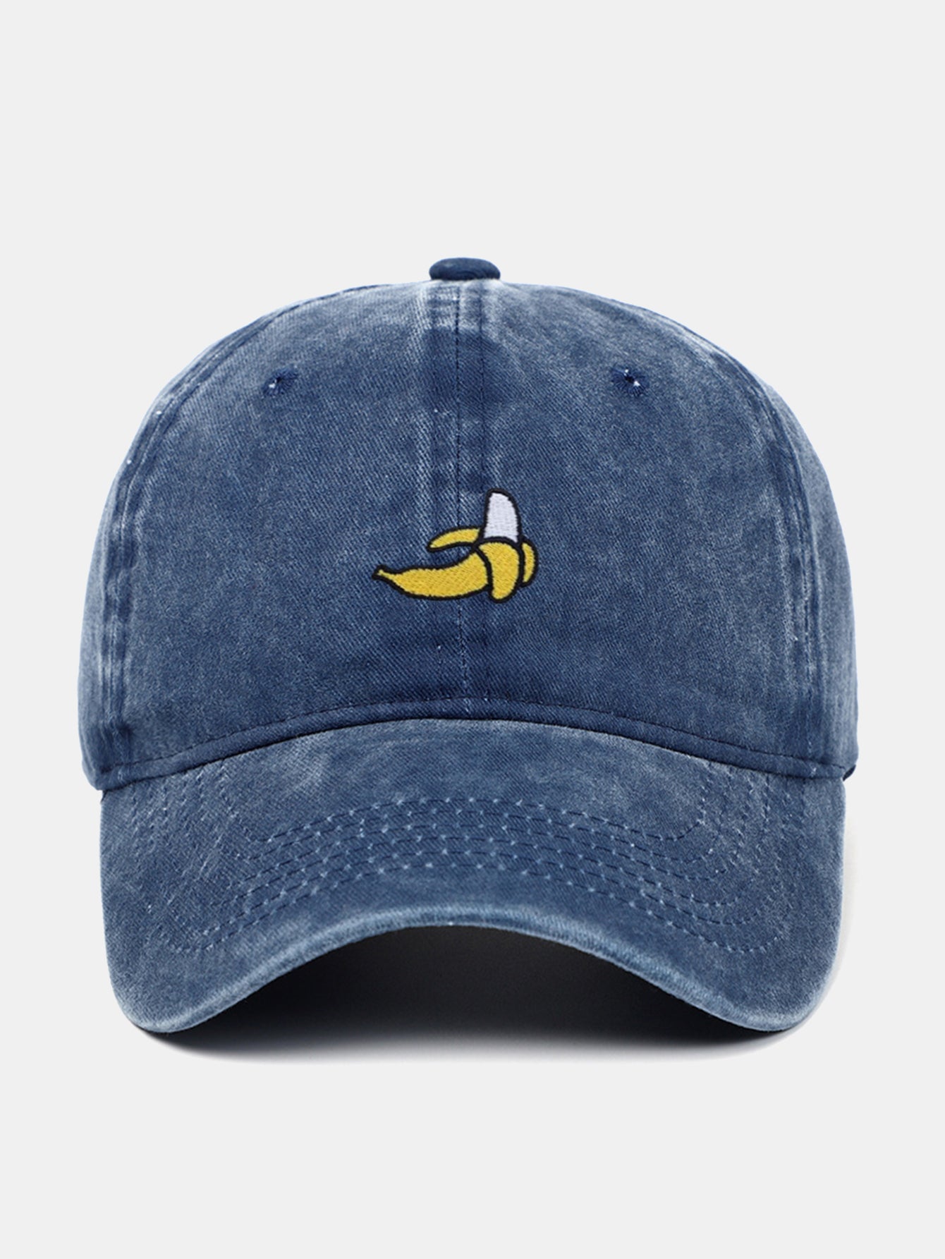 Banana-Embroidered Baseball Cap