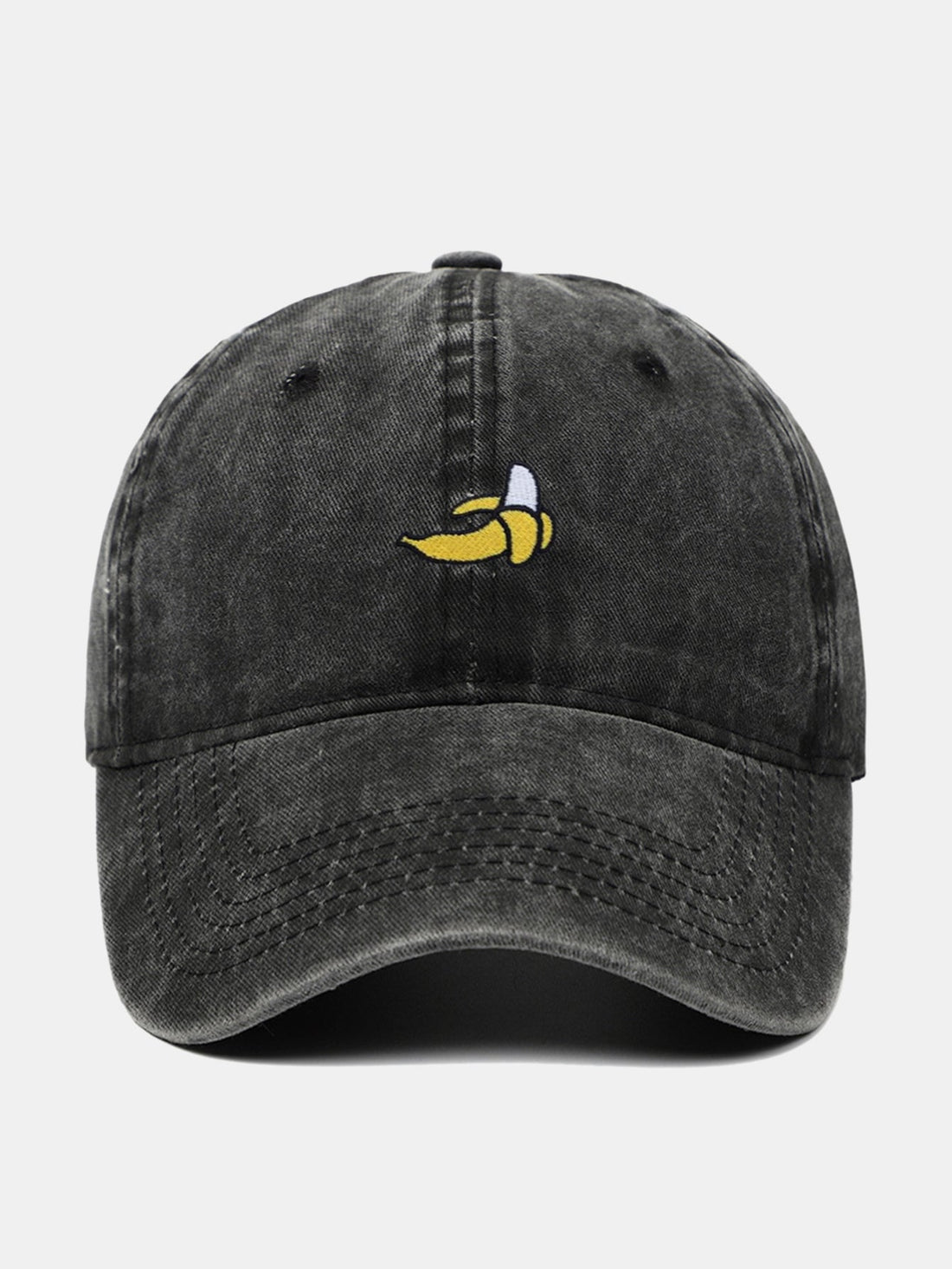 Banana-Embroidered Baseball Cap