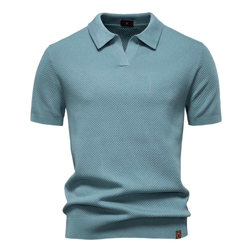 Elliot | Textured Polo Shirt