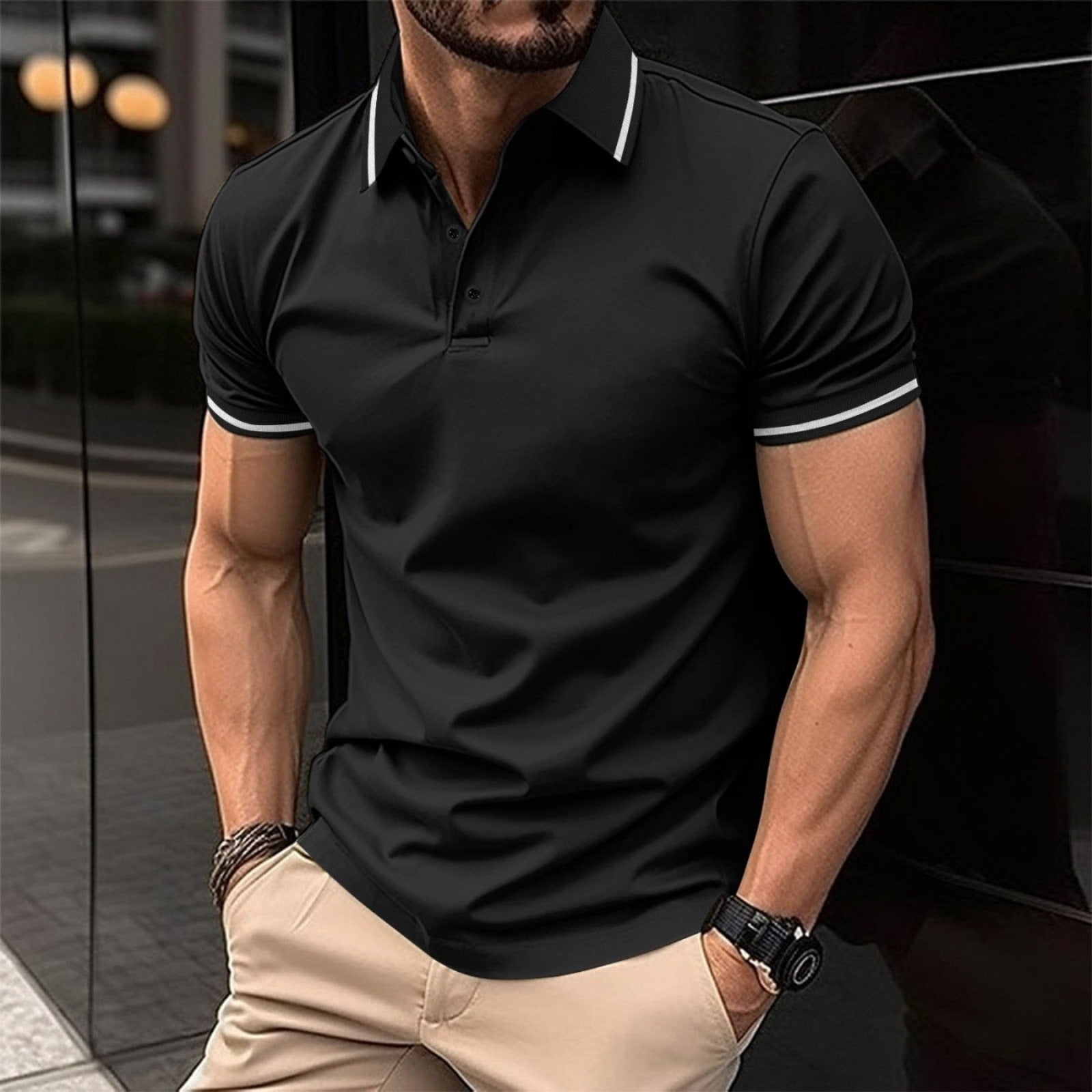 Kensley | Tailored Fit Lightweight Polo