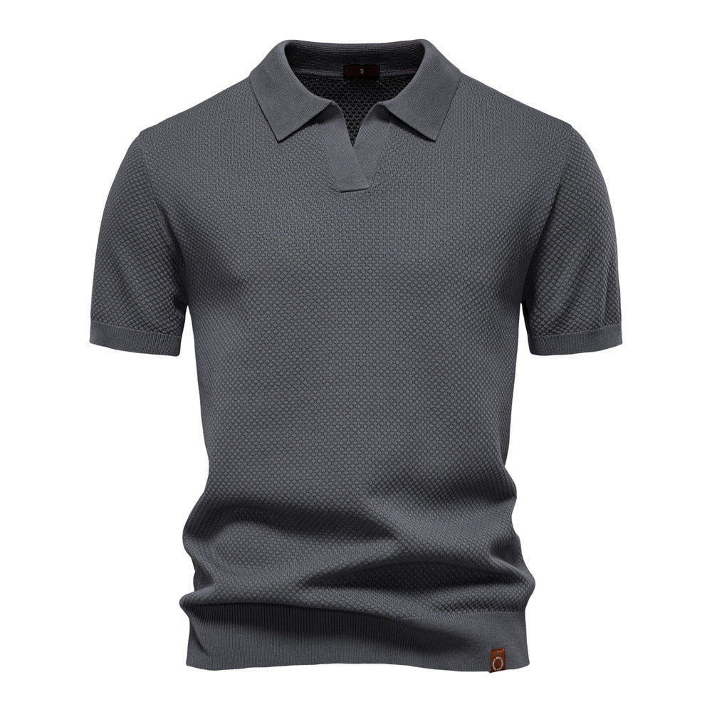 Elliot | Textured Polo Shirt