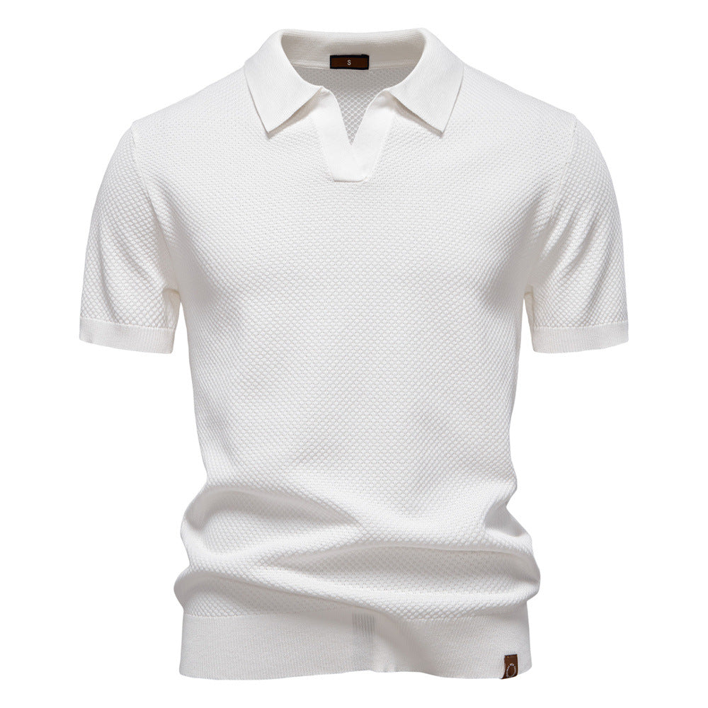 Elliot | Textured Polo Shirt