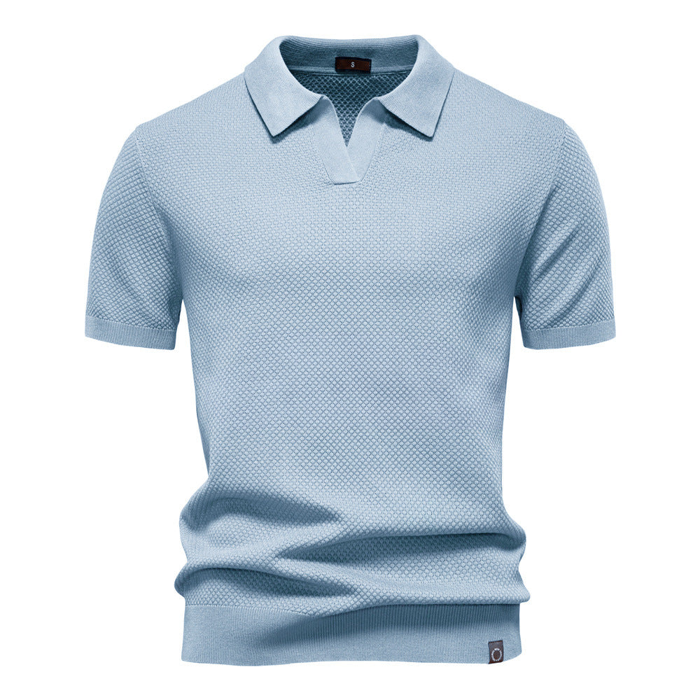 Elliot | Textured Polo Shirt