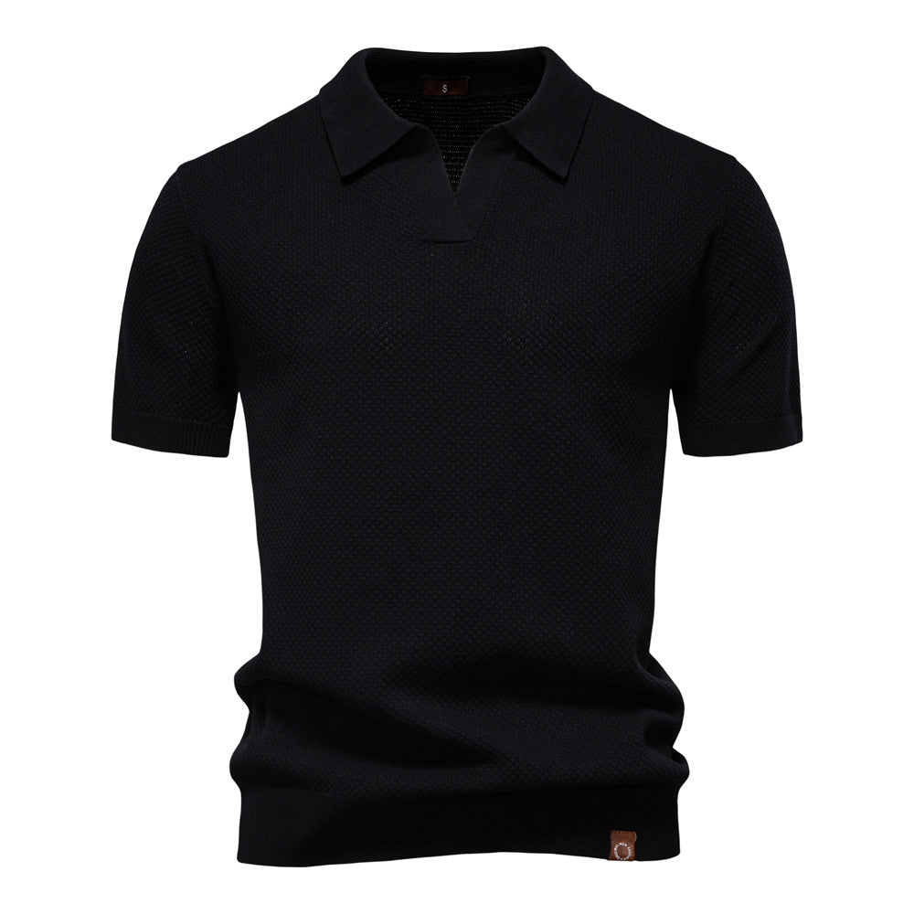Elliot | Textured Polo Shirt