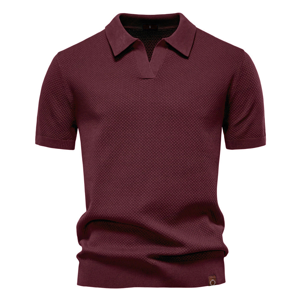 Elliot | Textured Polo Shirt