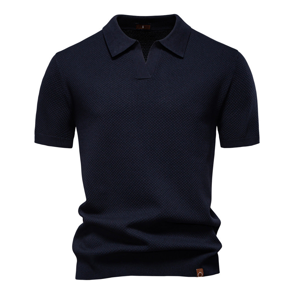 Elliot | Textured Polo Shirt