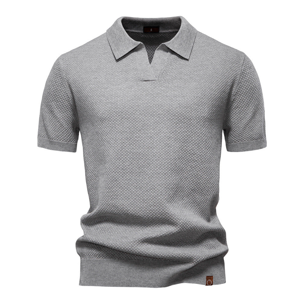 Elliot | Textured Polo Shirt