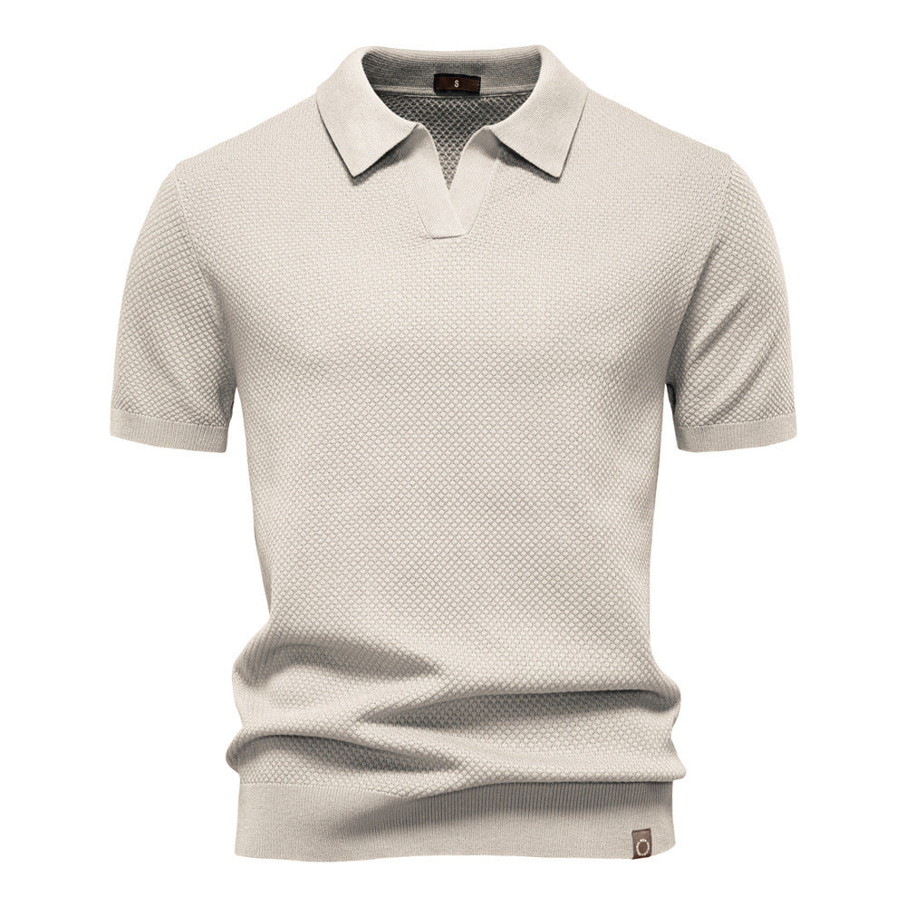 Elliot | Textured Polo Shirt