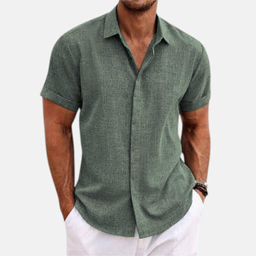 Aleandro™ | Classic Linen Shirt