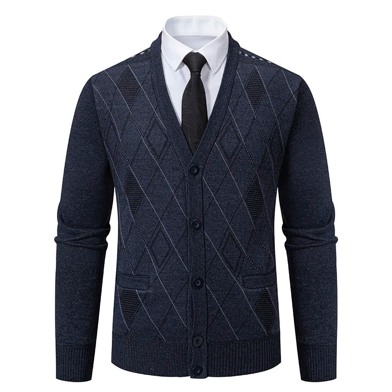 Cambridge™ | Men’s Refined Knitted Cardigan