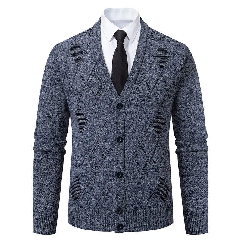 Cambridge™ | Men’s Refined Knitted Cardigan