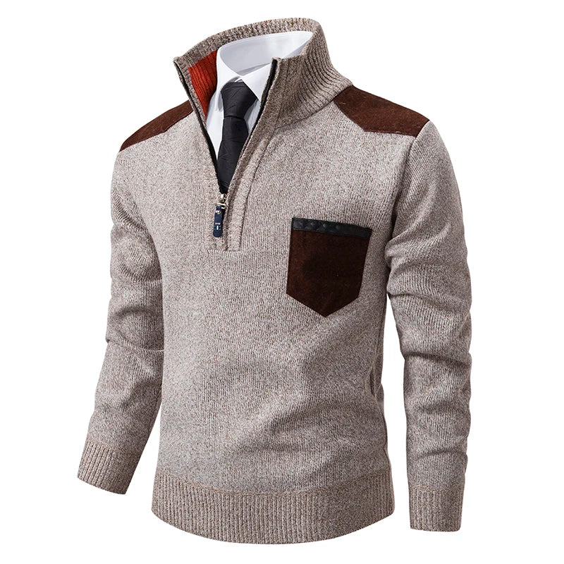 Richmond™ | Men’s Classic Half-Zip Knit