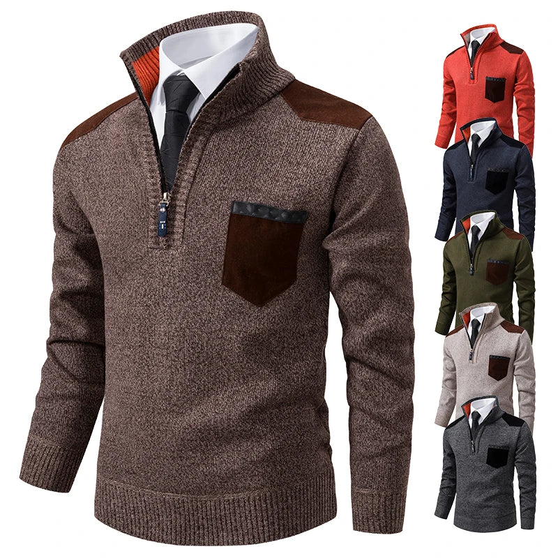 Richmond™ | Men’s Classic Half-Zip Knit
